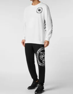 Sweatshirt Round Neck Carbon Tiger
