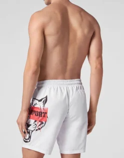 Swim-Trunks Tiger