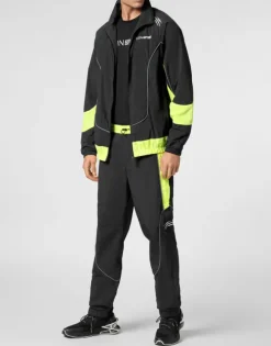 Technical Jogging Bomber Jacket LS Scratch