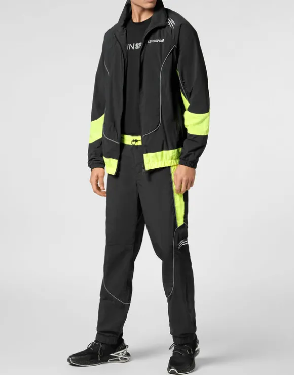 Technical Jogging Bomber Jacket LS Scratch