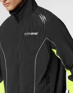 Technical Jogging Bomber Jacket LS Scratch