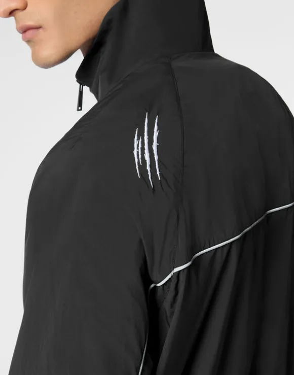 Technical Jogging Bomber Jacket LS Scratch