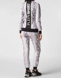 Triacetate Jogging Tracksuit: Top/Trousers Pitone