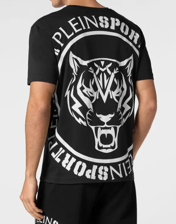 T-shirt Round Neck SS Carbon Tiger