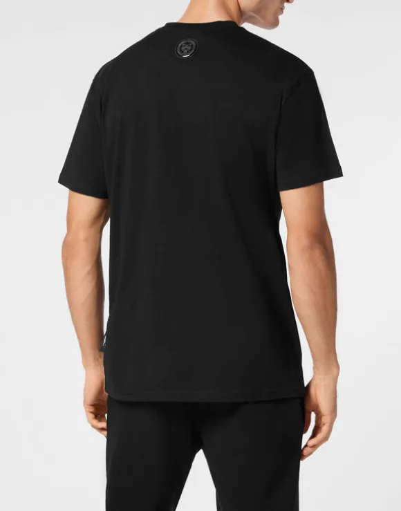 T-shirt Round Neck SS Silver Brush