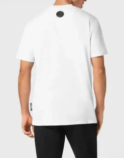 T-shirt Round Neck SS Silver Brush