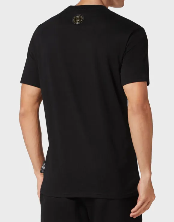 T-shirt Round Neck SS Silver Brush