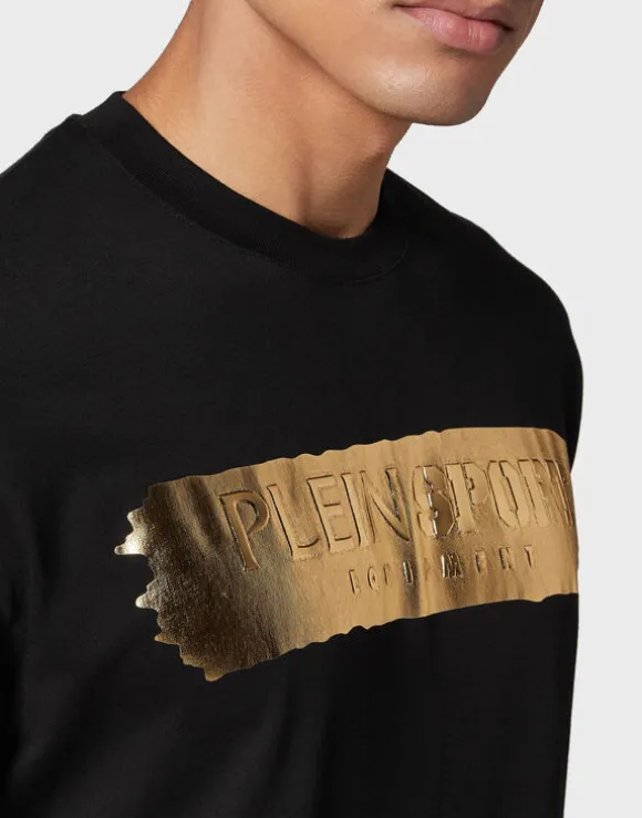 T-shirt Round Neck SS Silver Brush