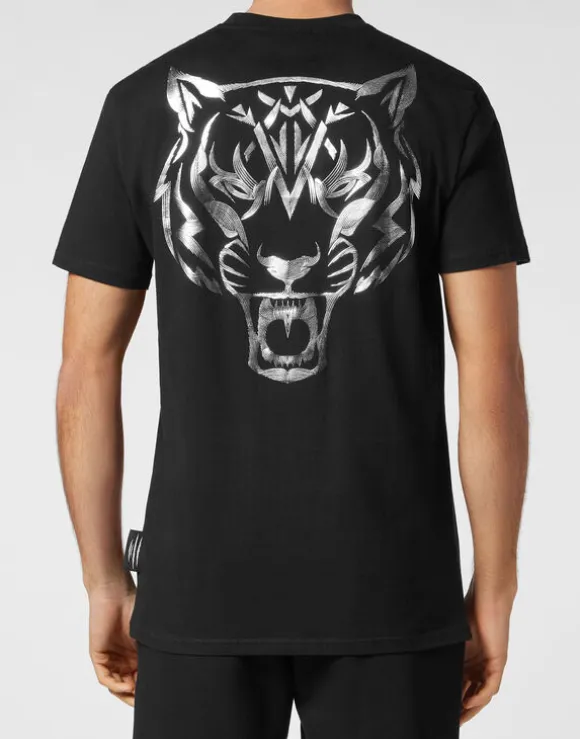 T-shirt Round Neck Tiger